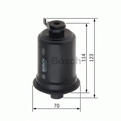 BOSCH - 0 986 450 107 - Паливний фільтр 0107 TOYOTA/MITSUBISHI Corolla,Carina,Corona,Galant -97