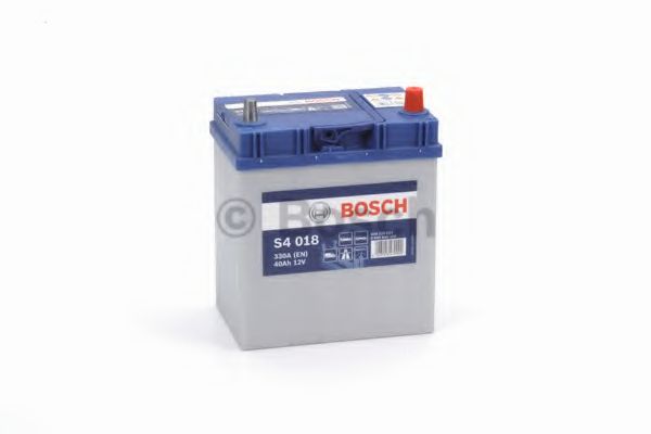 BOSCH - 0 092 S40 180 - АКБ Asia Bosch Silver S4 018 (-/+) (тонкі клеми) 40Ah/330A 187x127x227