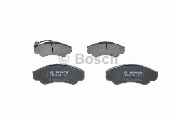 BOSCH - 0 986 424 769 - Гальмівні колодки дискові перед. Fiat Ducato, Citroen Jumper 02-