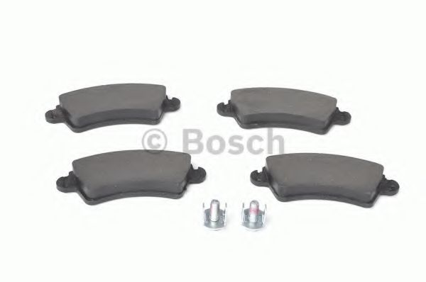 BOSCH - 0 986 424 801 - Гальмівні колодки пер.Peugeot 206 1.6-2.0 99-