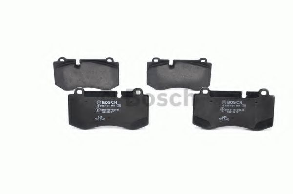 BOSCH - 0 986 494 167 - Гальмівні колодки дискові перед. DB W211 S320-500 05-