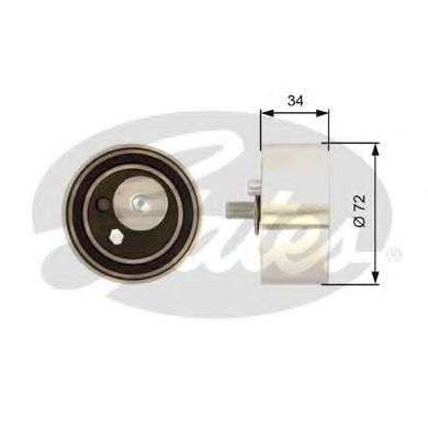 GATES - T41095 - Ролик паска приводного VAG A6/A8 2.5Tdi/3.7/4.2  99-