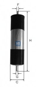 UFI - 31.921.00 - Топливный фильтр