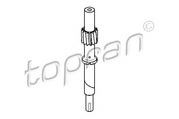 TOPRAN - 107 402 - Шестерня спідометра VW Passat/A100/A80 1,9-2,3 ->88