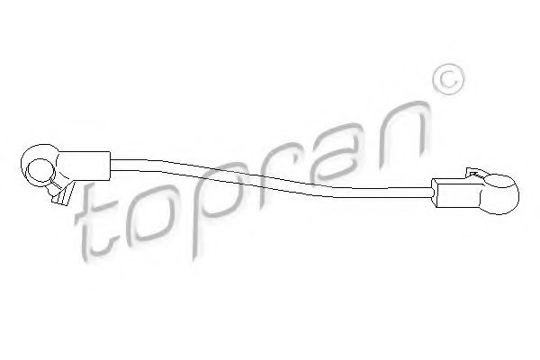 TOPRAN - 102 846 - Шток переключ.передач VW Golf  1,6-1,8 83-91 4/5 ступ.