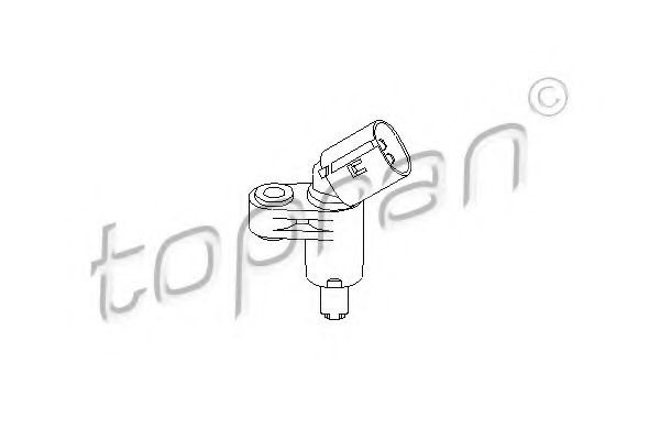 TOPRAN - 109 753 - Датчик ABS передній правий Audi/Seat/Skoda/VW