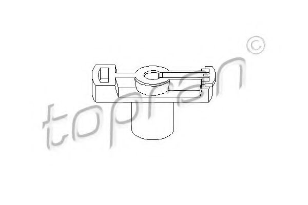 TOPRAN - 202 016 - Бiгунок Opel 1,2-1,6 88-