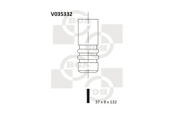 BGA - V035332 - Клапан двигуна
