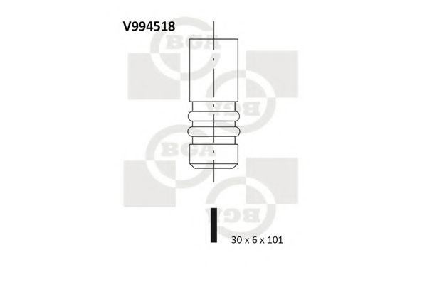 BGA - V994518 - Клапан двигуна