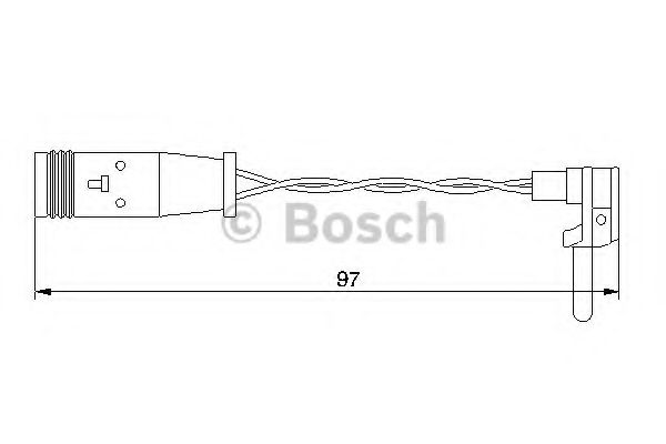 BOSCH - 1 987 474 966 - Датчик износа торм. колодок MERCEDES-BENZ (пр-во Bosch)