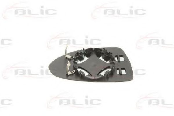 BLIC - 6102-02-1232220P - Скло дзеркала зовн. правого Opel Corsa D 06- (сферичне)