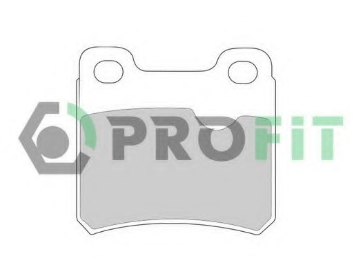 PROFIT - 5000-0586 - Колодки гальмівні задні Opel Astra/Calibra/Vectra -96