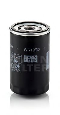MANN-FILTER - W 719/30 - Фільтр масляний VAG 1.6/1.8/2.0/2.6/2.8E V6 90-