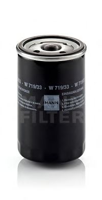 MANN-FILTER - W 719/33 - Фільтр масляний Honda Accord 2.0 TDi 96-01