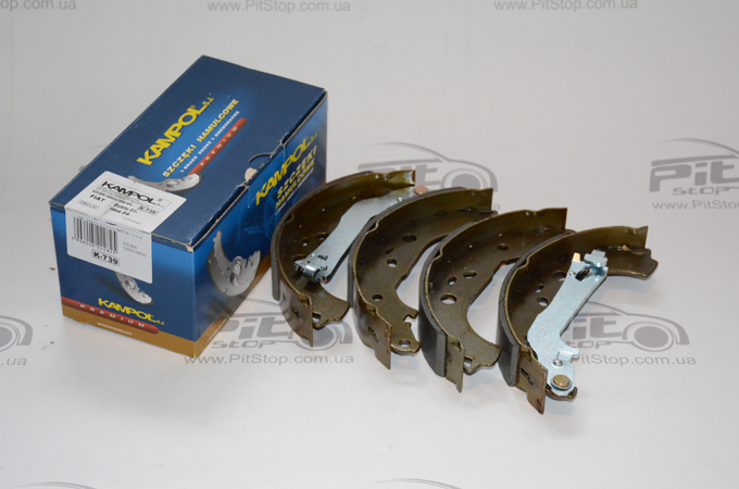 К-кт зад. барабан. колодок Fiat Doblo 1.3D /1.9 JTD 03-/Doblo 10-