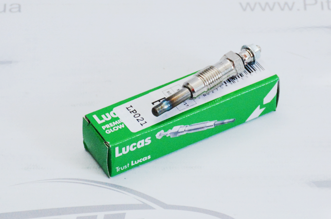 LUCAS - LP021 - Свічка розжарювання DB W123/124/Sprinter/Vito (11,5V/7 sek.)