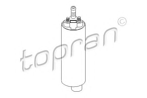 TOPRAN - 108 819 - Електро-бензонасос Audi 91-99 2,6-2,8 (в бак) (4 bar) L=14
