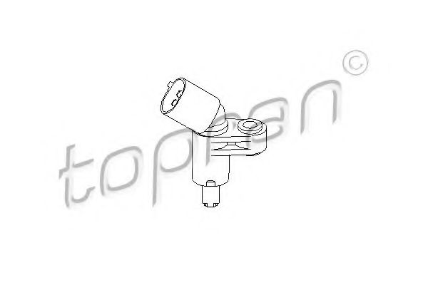TOPRAN - 109 752 - Датчик ABS передній лівий Audi/Seat/Skoda/VW