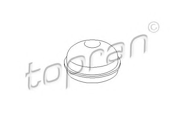 TOPRAN - 207 569 - Кришка підшипника маточини колеса Opel