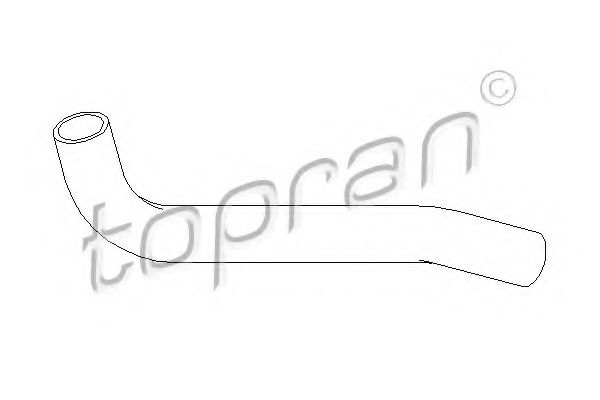 TOPRAN - 207 557 - Шланг для видалення повітря з паливного бака Opel Combo/Corsa 94-