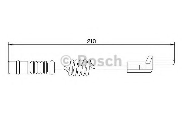 BOSCH - 1 987 474 969 - Датчик гальмівних колодок DB Sprinter/Vito/VW LT 95-