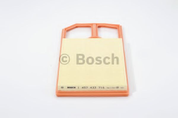 BOSCH - 1 457 433 716 - Фільтр повітряний VW/Seat 1.4 16V/1,6 16V Golf IV/Caddy II 9