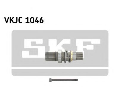 SKF - VKJC 1046 - Вал приводу (з болтом) VW T5 1.9TDI