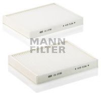 MANN-FILTER - CU 2736-2 - Фільтр салону Bmw 2ШТ. E39 520-M5 96-04