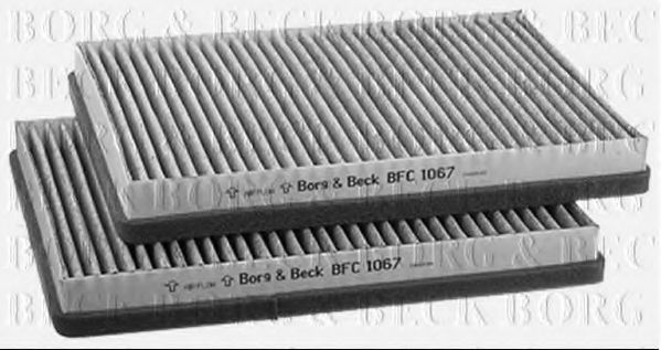 BORG & BECK - BFC1067 - BFC1067 BORG & BECK - Фільтр салону
