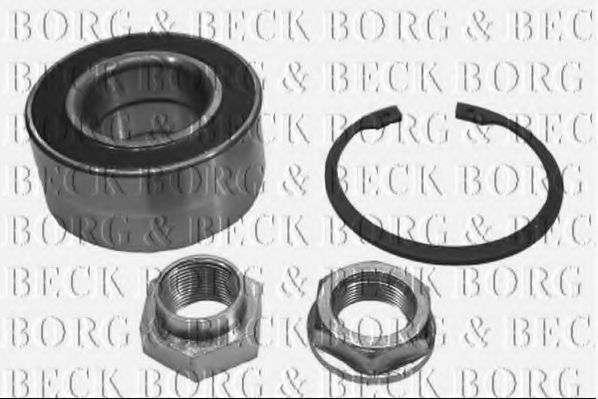 BORG & BECK - BWK084 - BWK084 BORG & BECK - Комплект підшипника ступиці