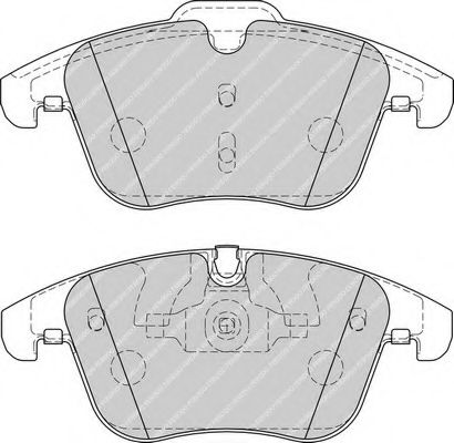 Гальмівні колодки дискові перед. Citroen C5 III// Peugeot 407, 508 1.6-2.2Hdi 05.04-