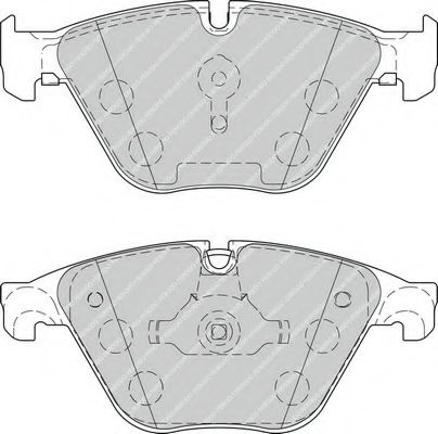 FERODO - FDB4382 - Гальмівні колодки перед. BMW 5 F10 10-