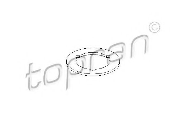 TOPRAN - 109 096 - Прокладка пiд кришку масла Audi A3/A4/VW/Skoda/Seat