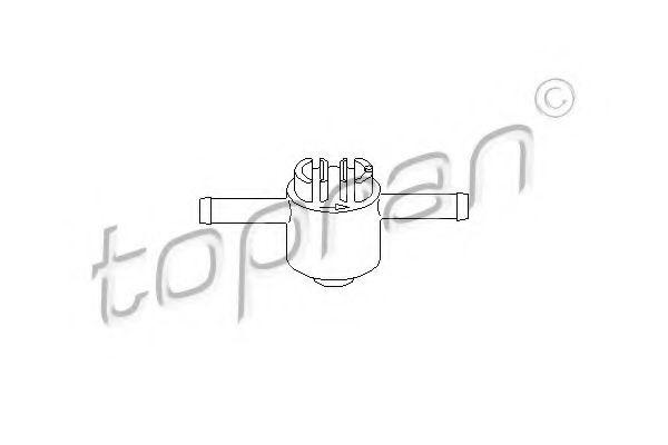 TOPRAN - 102 730 - Клапан паливного фільтра  Audi/VW A6 (штуцер в PP837)