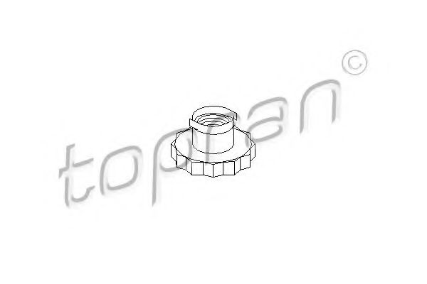 TOPRAN - 109 664 - Гайка маточини колеса Audi / Seat / Skoda / VW