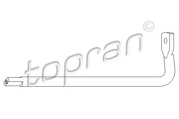 TOPRAN - 109 743 - Натяжник паска приводного Seat Alhambra/Cordoba/Ibiza/Toledo, VW Caddy/Golf/Passat/Polo/Vento 1.9 TDI/SDI 93-99