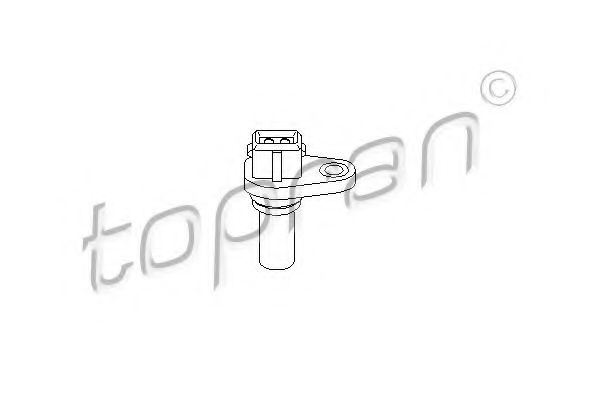 TOPRAN - 110 671 - Датчик швидкості VAG 1.6/1.8/2.0/2.3/1.9TDI Lancia Detra Fiat Tipo Ford Galaxy 90-00