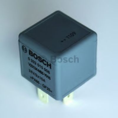 BOSCH - 0 332 015 008 - Реле 24v 2 x 10 a (пр-во Bosch)