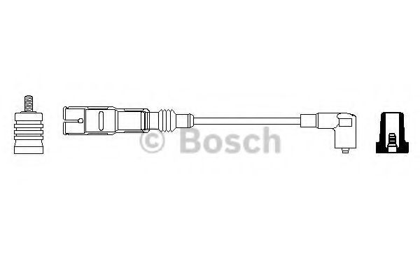 BOSCH - 0 356 912 987 - Провід В/В Audi 100, 80, Coupe /Seat Cordoba, Ibiza II/ VW Passat B4, Golf II-III, Polo, T4