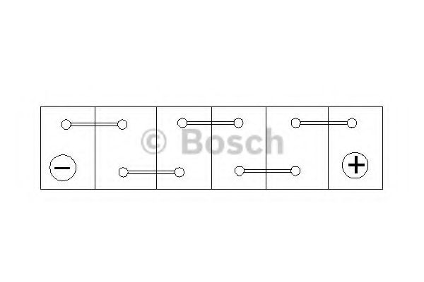 BOSCH - 0 092 S40 240 - АКБ Bosch Asia Silver S4 024 60Ah/540A (-/+) 232x173x225