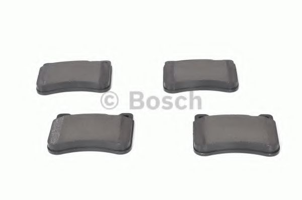 BOSCH - 0 986 494 166 - Гальмівні колодки Mercedes C (Cl203), C T-Model (S203), C (W203), Clc (Cl203), Clk (A209), Clk (C209), Sl (R230), Slk (R171) 1.8-3.5 05.00-01.12