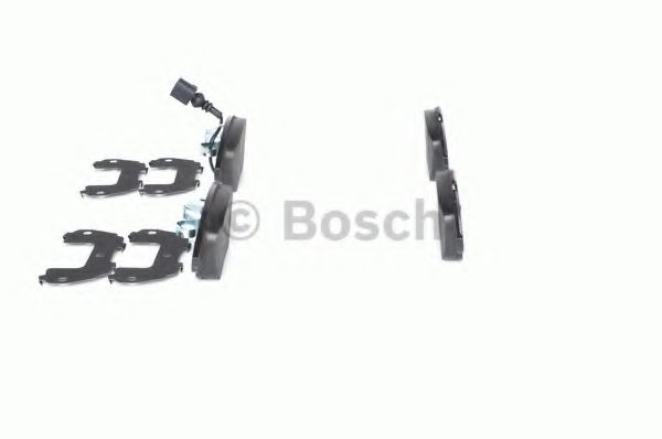 BOSCH - 0 986 494 372 - Дискові гальмівні колодки перед. Audi Q3 11-/VW Sharan II (7N1) 10-
