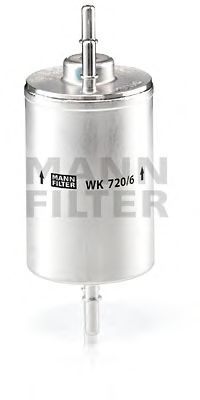 MANN-FILTER - WK 720/6 - Фільтр паливний Audi A4 1.8T 02 -
