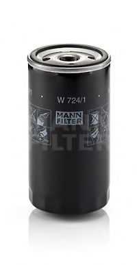 MANN-FILTER - W 724/1 - Фільтр масляний Ford Escort 1.6D, Fiesta 1.6D, Orion 1.