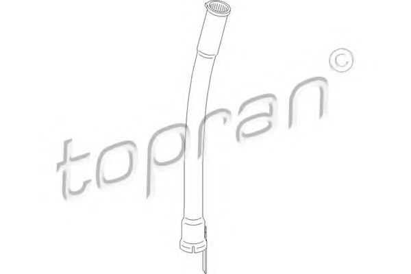 TOPRAN - 108 035 - Направляюча масляного щупа VW Polo/Golf/Bora 1,9D 93-
