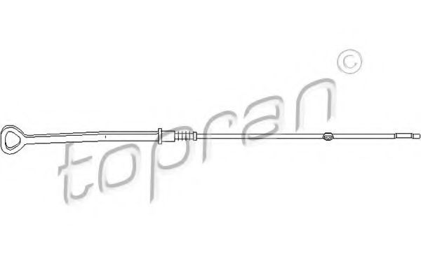 TOPRAN - 109 066 - Щуп рівня мастила AUDI A4 94-04, A6 97-05; VW GOLF IV 1.6/1.8/2.0