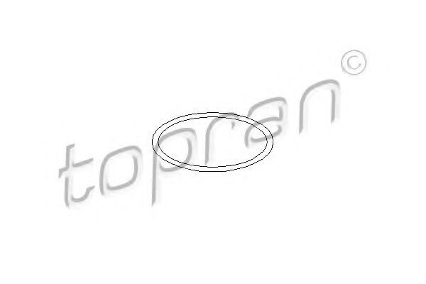 TOPRAN - 101 521 - Прокладка водяної помпи
