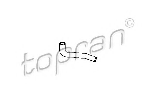 TOPRAN - 108 805 - Патрубок системи охолодження  VW T4 2.4D 2.5B 91-