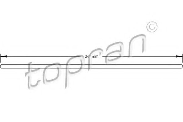 TOPRAN - 100 074 - Вижимний палець зчепл. VW Golf/Jetta 1,5-2,0 78- (5 передач)
