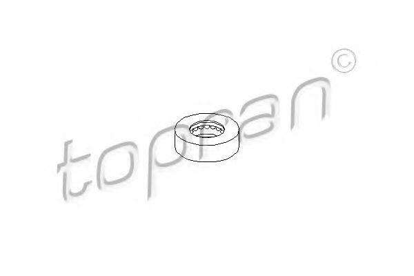 TOPRAN - 205 455 - Підшипник опорний ам-тора перед. Opel Astra G, Corsa C, Meriva, Vectra B, Zafira A